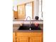 Functional kitchen sink area with ample counter space and modern faucet at 7024 W Tether Trl, Peoria, AZ 85383