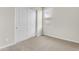 Neutral bedroom with carpet, closet, window and base trim at 22186 E Via Del Verde --, Queen Creek, AZ 85142