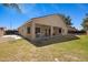 Large backyard with covered patio, perfect for entertaining at 3336 E Thornton Ave, Gilbert, AZ 85297