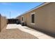 Side of the house with low maintenance desert landscaping at 3336 E Thornton Ave, Gilbert, AZ 85297