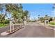 Gated entrance to a private community at 4705 E Winston Dr, Phoenix, AZ 85044