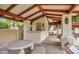 Pool pavilion featuring a bar and outdoor seating at 4705 E Winston Dr, Phoenix, AZ 85044
