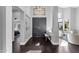 Bright foyer with tile flooring and high ceilings provides a grand entrance at 9422 E Southwind Ln, Scottsdale, AZ 85262