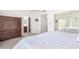Cozy main bedroom with ensuite bathroom featuring a large closet at 9705 E Mountain View Rd # 1064, Scottsdale, AZ 85258