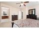 Spacious primary bedroom with connected bath and two dressers at 12030 W Polk St, Avondale, AZ 85323