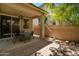 Inviting covered patio with outdoor seating, perfect for al fresco dining and relaxation at 12030 W Polk St, Avondale, AZ 85323