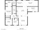 Home floorplan featuring a primary bedroom, 3 bedrooms, 2 bathrooms, living room, Gathering room, dining room, and kitchen at 13202 N 40Th Pl, Phoenix, AZ 85032