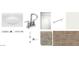 A bathroom featuring white cabinetry, a stainless steel faucet, and a light countertop at 15776 W Beryl Ave, Waddell, AZ 85355
