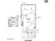 Detailed site plan showcasing property lines, dimensions, and the home's location on the lot at 17633 W Palo Verde Dr, Litchfield Park, AZ 85340