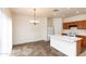 Kitchen area with tile floor, oak cabinets, and appliances at 2624 E La Costa Dr, Chandler, AZ 85249