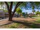 Community playground area with slides, climbing structures, and mature shade trees on a well maintained play surface at 2624 E La Costa Dr, Chandler, AZ 85249