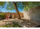 Fun backyard play area with a sandbox and slide, perfect for entertainment at 3046 E Athena Ave, Gilbert, AZ 85297