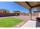 Backyard featuring desert landscaping with gravel and artificial turf at 4557 W South Butte Rd, San Tan Valley, AZ 85144