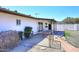 Backyard view featuring patio and ample outdoor space at 4902 E Charter Oak Rd, Scottsdale, AZ 85254