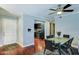Charming dining area with modern decor and easy access to the kitchen at 5122 E Shea Blvd # 1020, Scottsdale, AZ 85254