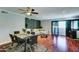 Inviting living room with sleek hardwood floors, and stylish modern furniture at 5122 E Shea Blvd # 1020, Scottsdale, AZ 85254