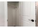 Closet with a rod for hanging clothes and door at 5641 N 205Th Ln, Buckeye, AZ 85396