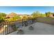 Balcony view showcases desert landscape with mountain backdrop, offering a peaceful outdoor retreat at 6506 W Bent Tree Dr, Phoenix, AZ 85083