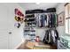 Organized walk-in closet with shelves, hanging rods, and storage baskets, ideal for maximizing space at 6506 W Bent Tree Dr, Phoenix, AZ 85083