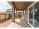 Covered patio overlooking the backyard pool, perfect for outdoor entertaining at 13001 W Bloomfield Rd, El Mirage, AZ 85335