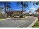 A stone column entrance with signage for residents only at 13064 W Big Oak St, Peoria, AZ 85383