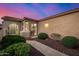 Charming home with desert landscaping, stone accents, and warm, inviting entry at 13064 W Big Oak St, Peoria, AZ 85383