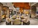 Inviting lounge area with stylish seating and fireplace, perfect for relaxing and socializing in a luxurious setting at 13064 W Big Oak St, Peoria, AZ 85383