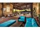 Stylish outdoor lounge area with comfortable seating and scenic views, perfect for relaxing and socializing in the open air at 13064 W Big Oak St, Peoria, AZ 85383