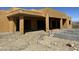 Home under construction featuring a new pool and multiple car garage at 13515 N Granite Way, Fountain Hills, AZ 85268