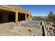 New home under construction featuring a pool with a view of desert landscape at 13515 N Granite Way, Fountain Hills, AZ 85268