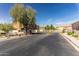 Community street view, showing well-maintained roads and landscaped surroundings of Tivoli at Augusta Ranch, Mesa, Arizona at 2024 S Baldwin St # 161, Mesa, AZ 85209