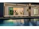 Seamless indoor-outdoor living, with a direct view from the pool into the living room at 2642 N Fiesta St, Scottsdale, AZ 85257