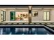 Seamless indoor-outdoor living, with a direct view from the pool into the interior at 2642 N Fiesta St, Scottsdale, AZ 85257