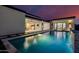 Sparkling pool featuring easy access to the modern interior living spaces at 2642 N Fiesta St, Scottsdale, AZ 85257