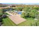 Recreational area with tennis, basketball, and volleyball courts, plus a picnic area and green spaces at 32215 N 16Th Ave, Phoenix, AZ 85085