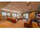 Inviting community room with comfortable seating, natural light, and a cozy ambiance for social gatherings at 3848 S Coach House Dr, Gilbert, AZ 85297