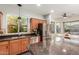 Spacious kitchen featuring granite counters, stainless appliances and ample natural light at 3848 S Coach House Dr, Gilbert, AZ 85297