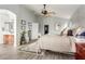 Spacious bedroom features vaulted ceiling, natural light, and neutral tones at 3848 S Coach House Dr, Gilbert, AZ 85297