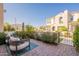 Relaxing patio area with comfortable seating and views of the charming neighborhood at 4077 S Sabrina Dr # 25, Chandler, AZ 85248
