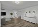 Bright living room featuring modern floors, neutral decor, and ample natural light at 4228 N 87Th St, Scottsdale, AZ 85251
