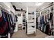 Spacious walk-in closet provides ample storage and organization at 722 W Claremont St, Phoenix, AZ 85013
