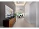 Inviting entryway featuring modern decor and open access to the spacious living area at 7325 E Virginia Ave, Scottsdale, AZ 85257