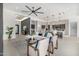 Spacious living room featuring decor, with open access to the kitchen area at 7325 E Virginia Ave, Scottsdale, AZ 85257