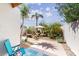 Inviting backyard patio area with lush landscaping and ample seating at 7705 E Doubletree Ranch Rd # 36, Scottsdale, AZ 85258