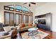 Cozy living room with ample natural light, stylish decor, and entertainment center at 7705 E Doubletree Ranch Rd # 36, Scottsdale, AZ 85258