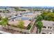 Overhead view of the home and neighborhood showcasing the community layout at 9295 W Wood Dr, Peoria, AZ 85381