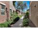 Beautiful exterior view of landscaped walkway leading to the home at 10132 E Isleta Ave, Mesa, AZ 85209