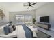 Comfortable bedroom featuring neutral decor and natural light at 10160 E Conieson Rd, Scottsdale, AZ 85260