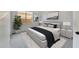 Modern bedroom with decor and window at 10160 E Conieson Rd, Scottsdale, AZ 85260