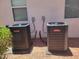 Two Goodman HVAC units provide efficient climate control for the property at 12950 W Quinto Dr, Sun City West, AZ 85375